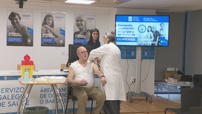 Campaña de vacinación masiva contra a gripe nos hospitais públicos galegos, este sábado