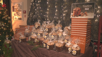 Os 'panetones' elaborados polas monxas clarisas de San Xosé de Vilar de Astrés, en Ourense, son un dos produtos estrela