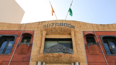 Xulgados de Vera (Almería) onde está previsto que este sábado pasen a disposición xudicial a nai do menor asasinado e a súa parella (Arquivo Europa Press)