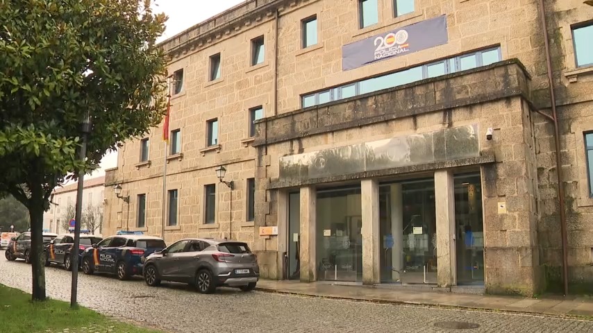 A comisaría da Policía Nacional en Santiago