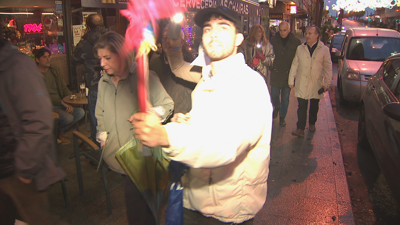 Imaxe da marcha organizada en Vigo