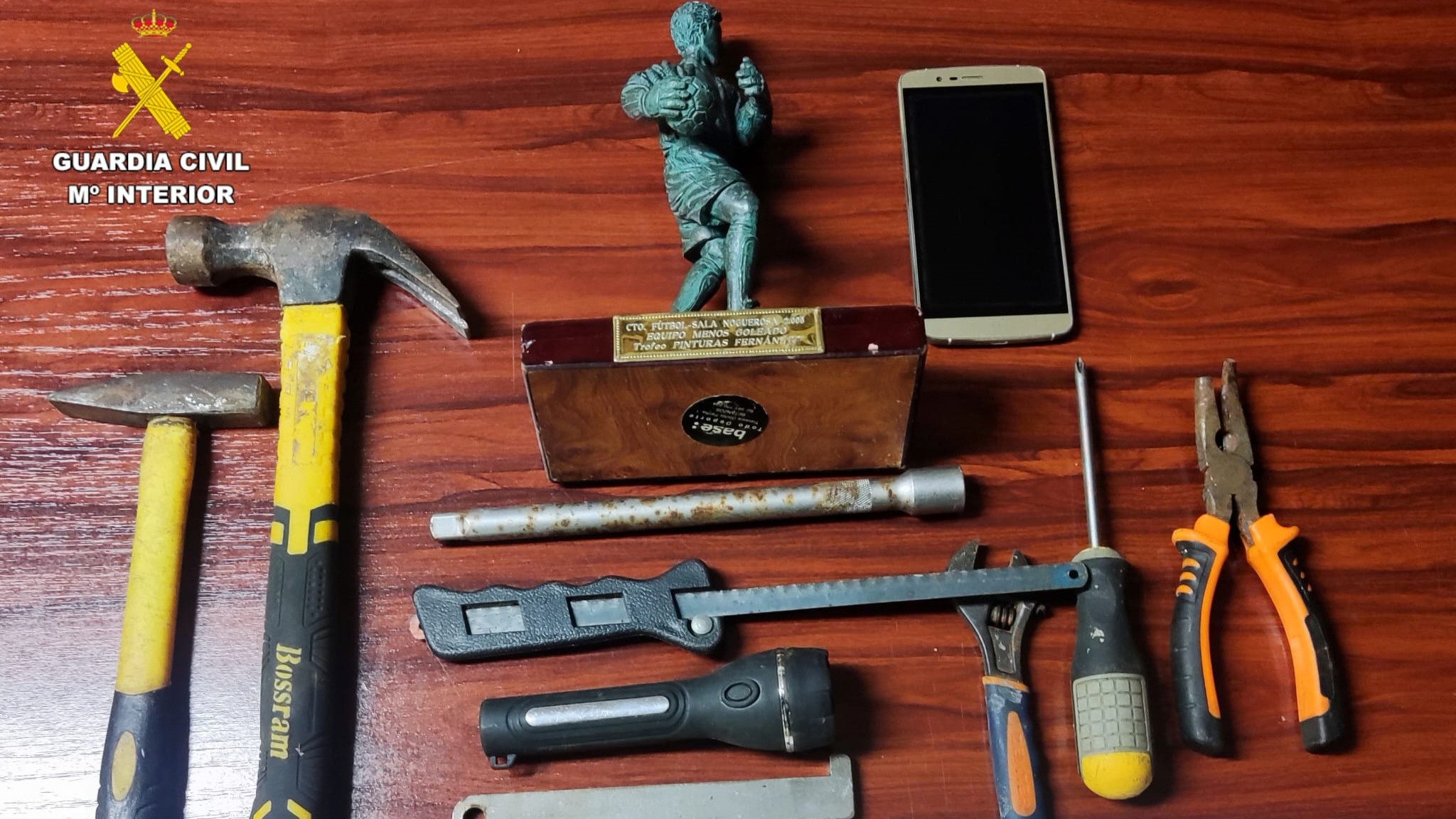 Imaxe cedida pola Garda Civil