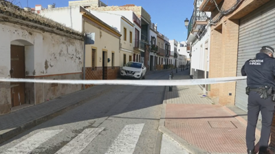 Un axente acordoa o lugar dos feitos. EFE