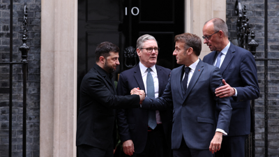 ADRIAN DENNIS. Pool via REUTERS