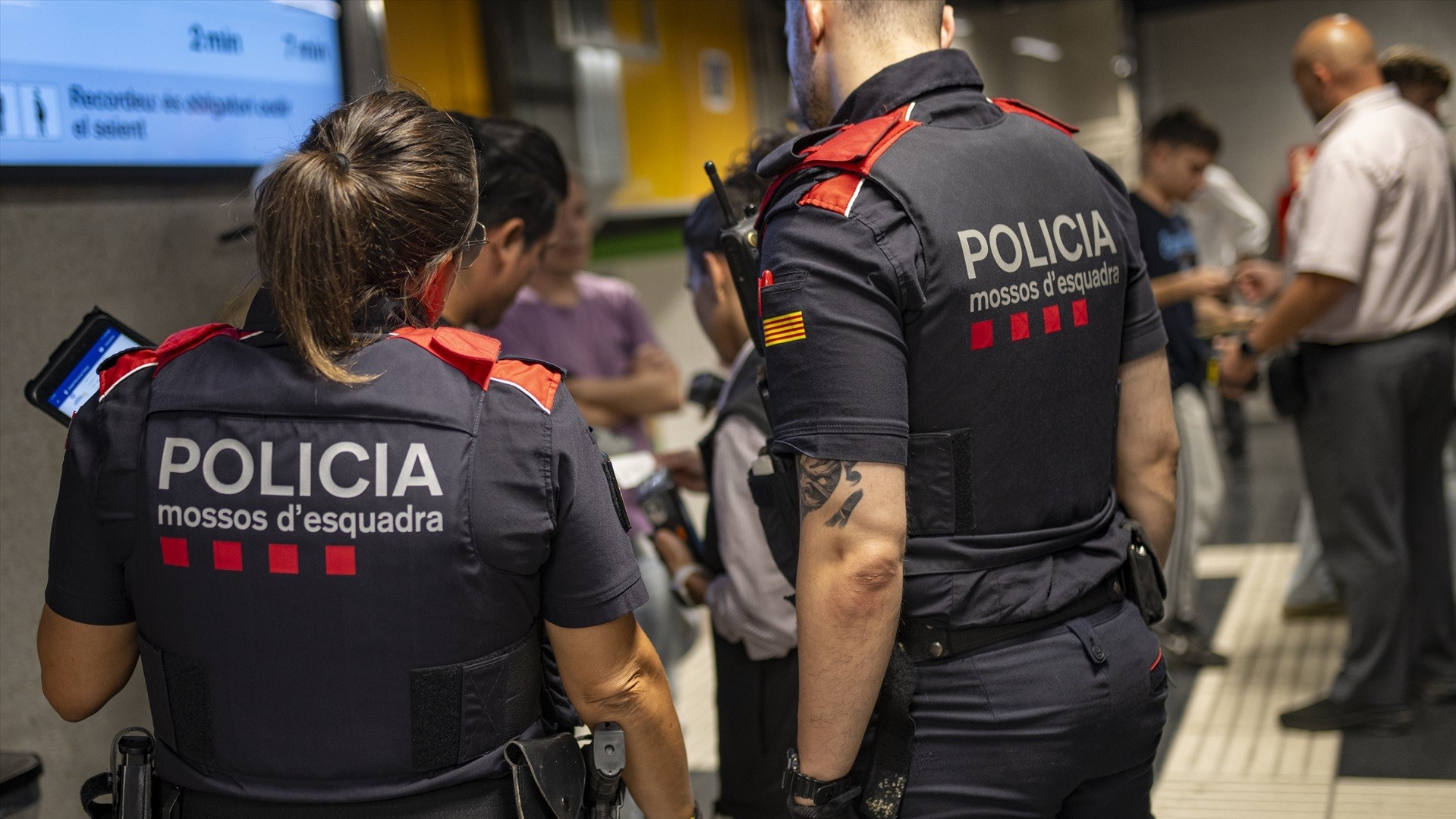 Mossos d'esquadra nunha foto de arquivo (Europapress)