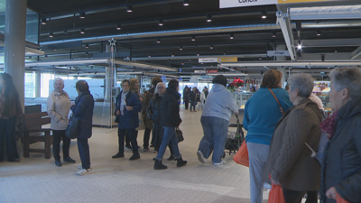 Imaxe da apertura do Mercado de Monte Alto,A Coruña
