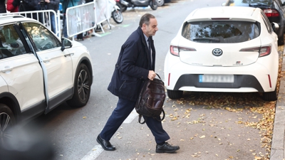 Ábalos á súa chegada ao Supremo o pasado novembro. Europa Press/Eduardo Parra