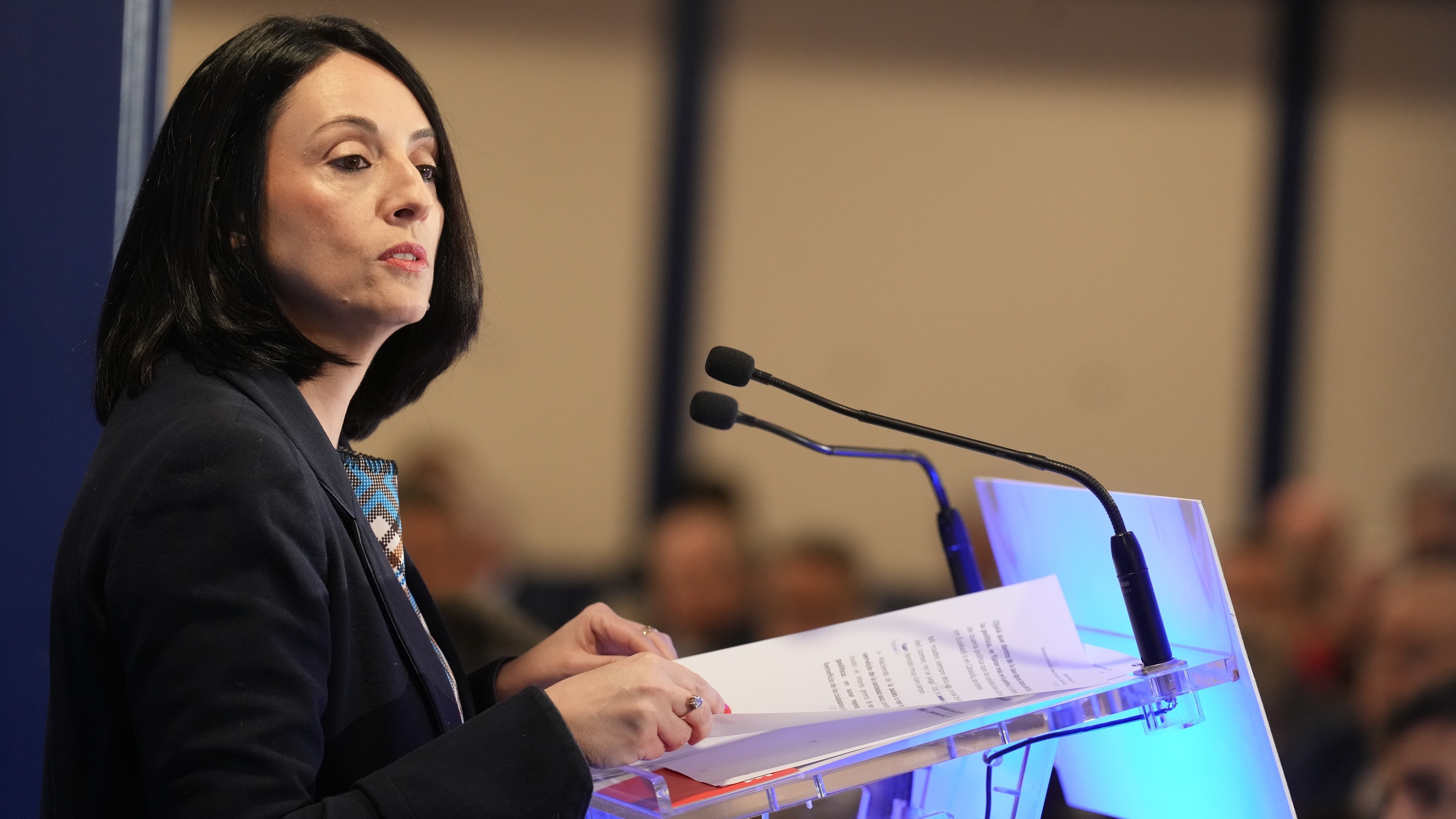 A secretaria de Organización do PSOE, Rebeca Torró, nunha imaxe de arquivo (Europa Press)