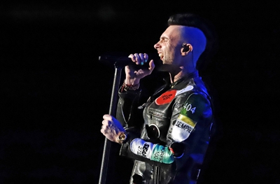 Imaxe de Adam Levine cantante da banda Maroon 5 ( Arquivo/EuropaPress)