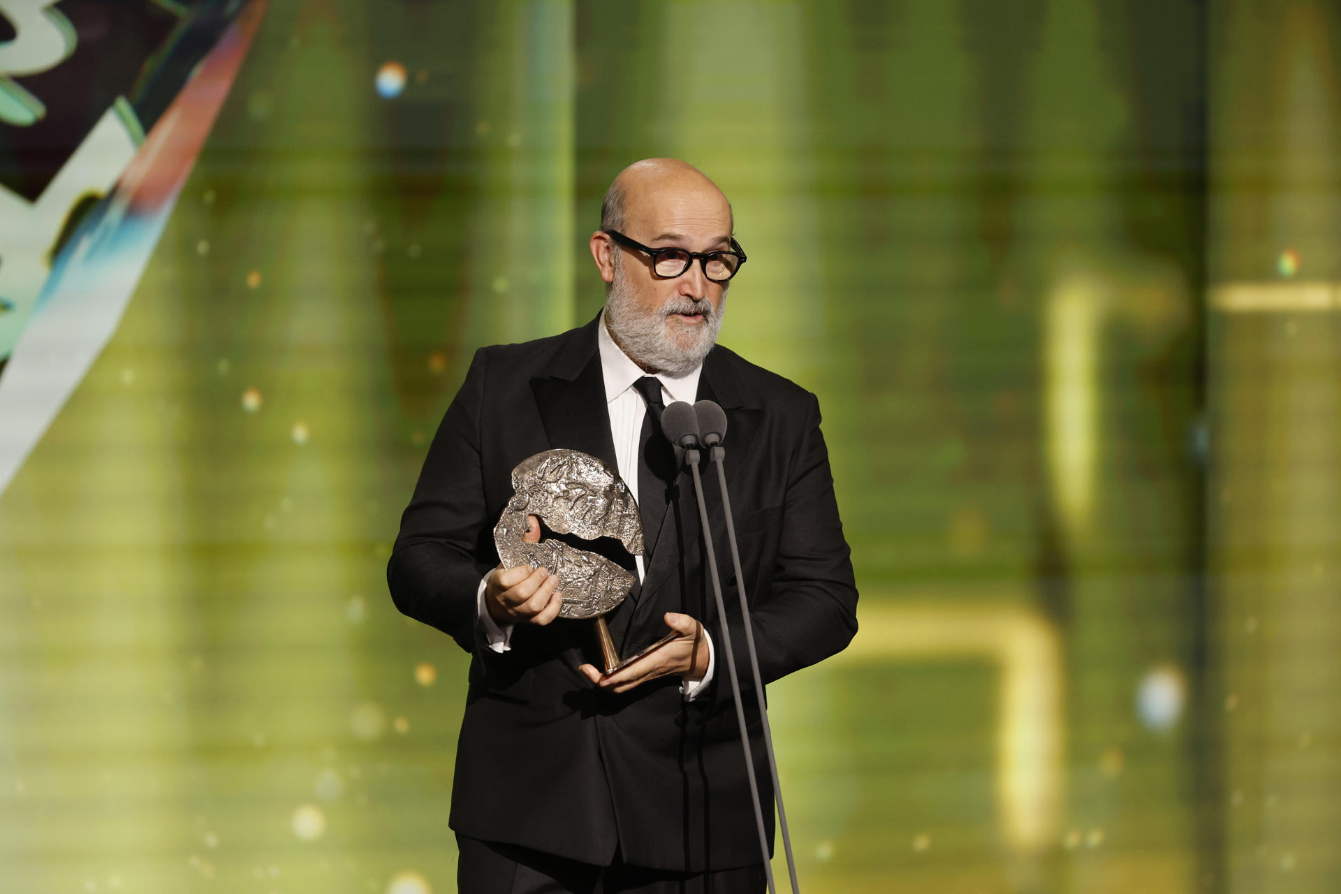 Javier cámara premio a mellor actor polo seu papel en 'Yakarta'. EFE/Mariscal