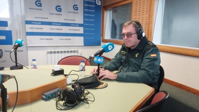 Miguel Ángel González Arias durante a entrevista