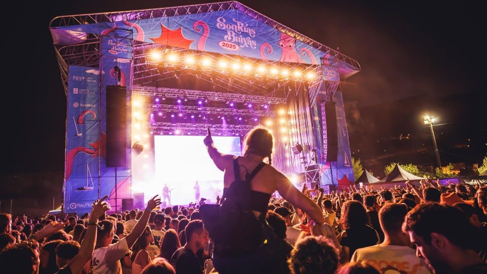 Imaxe dun concerto do  SonRías Baixas de 2025