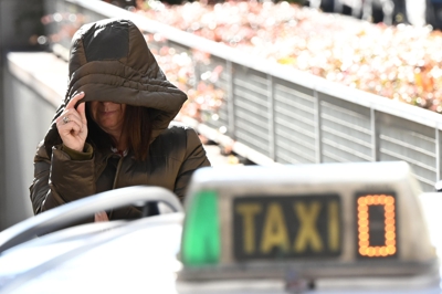 Saída en liberdade con medidas cautelares de Díez tras ser detida. EFE