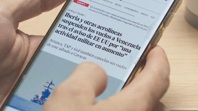 As compañías aéreas cancelaron os voos con Venezuela