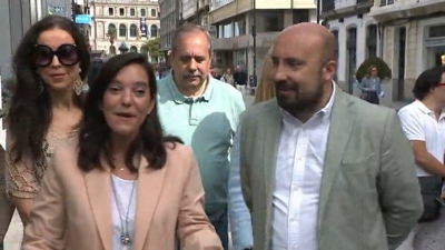 Inés Rey e Lage Tuñas, nunha imaxe de arquivo