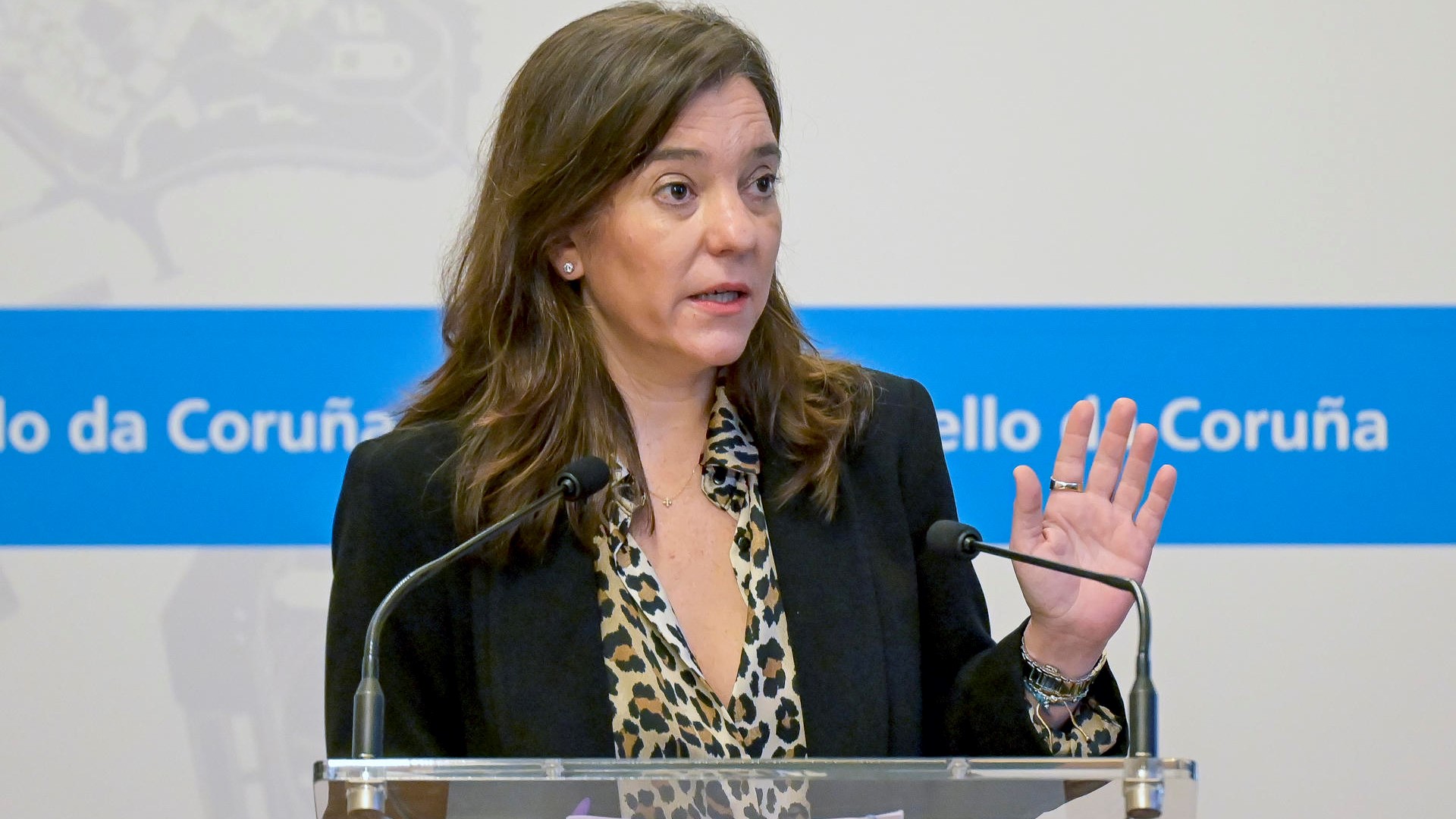 A alcaldesa da Coruña, Inés Rey (EFE/Moncho Fuentes)