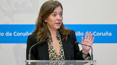 A alcaldesa da Coruña, Inés Rey (EFE/Moncho Fuentes)
