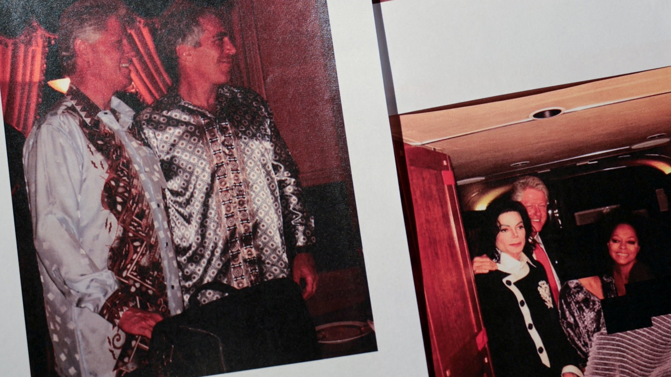 Dúas das fotos publicadas. REUTERS/Jonathan Ernst