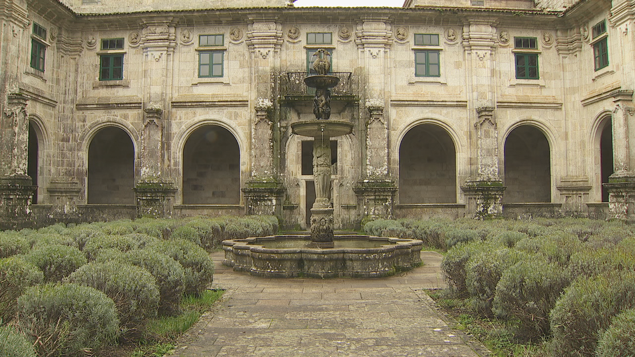 Cláustro do mosteiro de Oseira