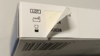 Envase exterior do produto falsificado. (AEMPS)