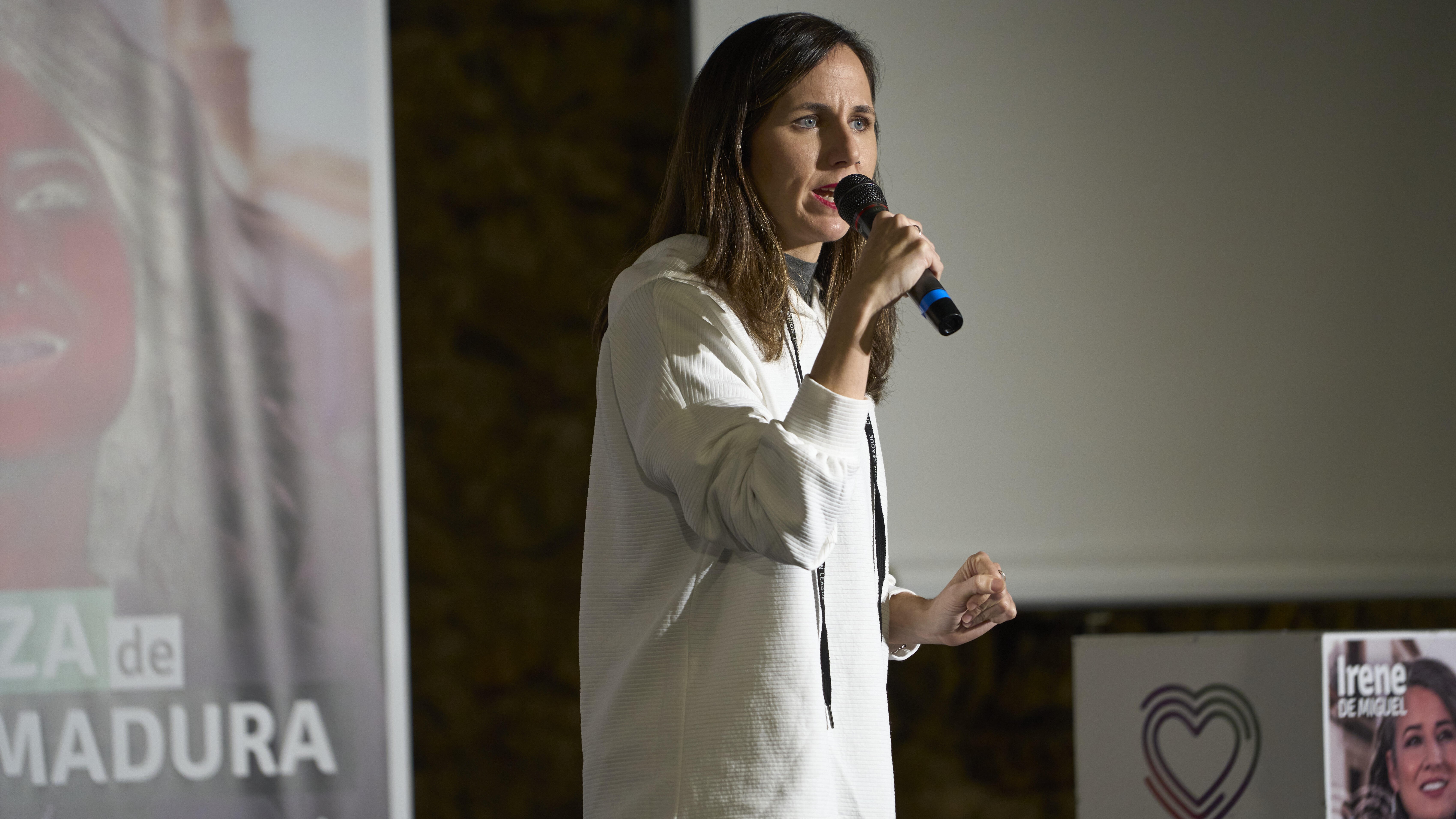 Imaxe de arquivo da líder de Podemos Ione Belarra