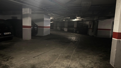 Aparcamento onde se produciu o incendio. EFE/Bombeiros de Mallorca