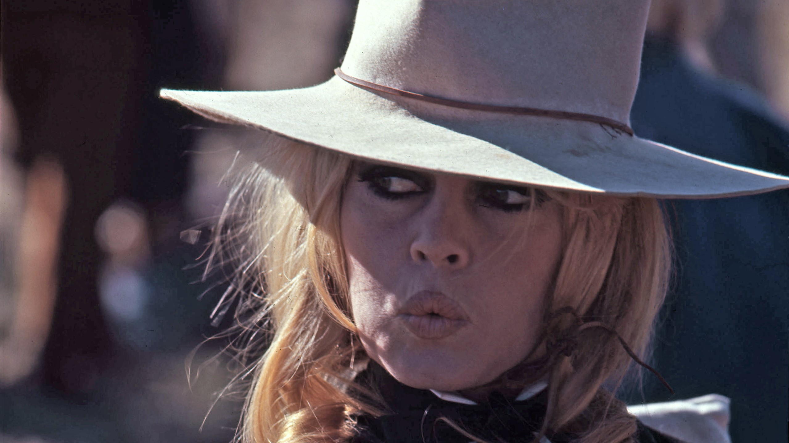 A actriz na rodaxe de Shalako en Almería. EUROPA PRESS/Arquivo