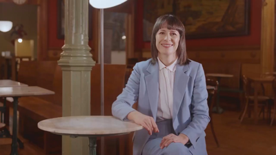 Imaxe de Ana Pontón na mensaxe de felicitación do 2026