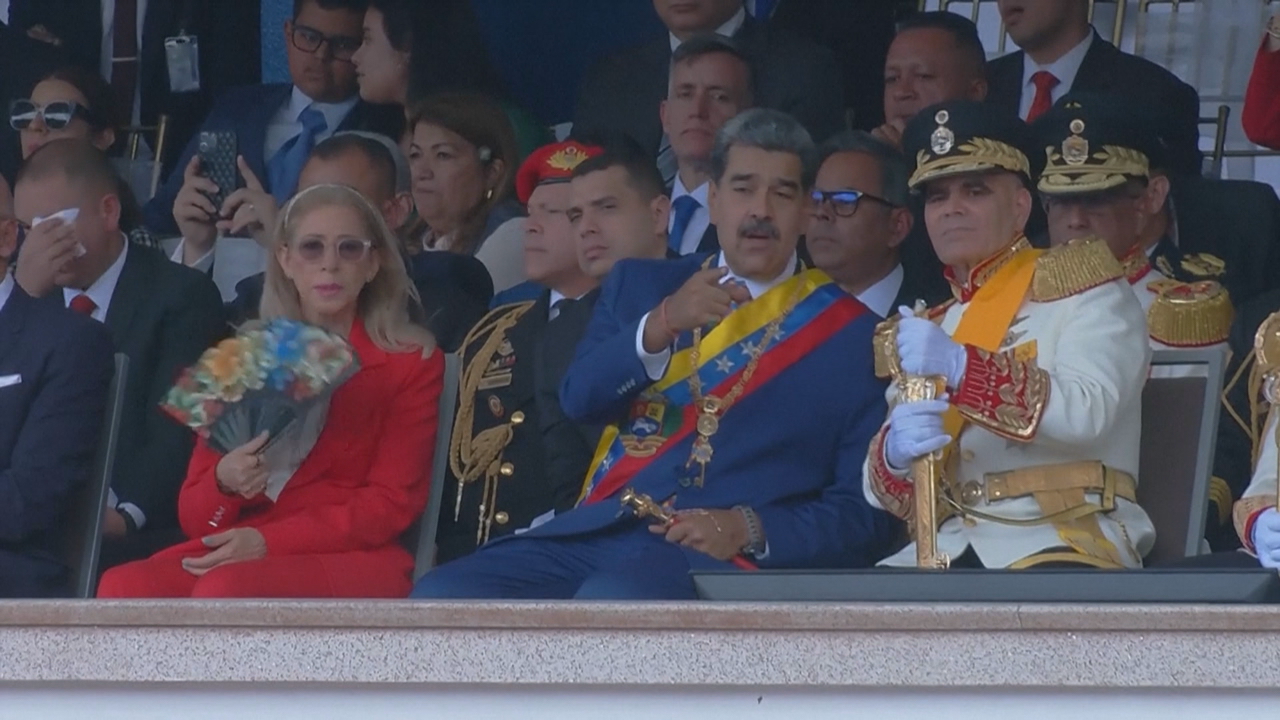 Nicolás Maduro e Cilia Flores nunha imaxe de arquivo. REUTERS