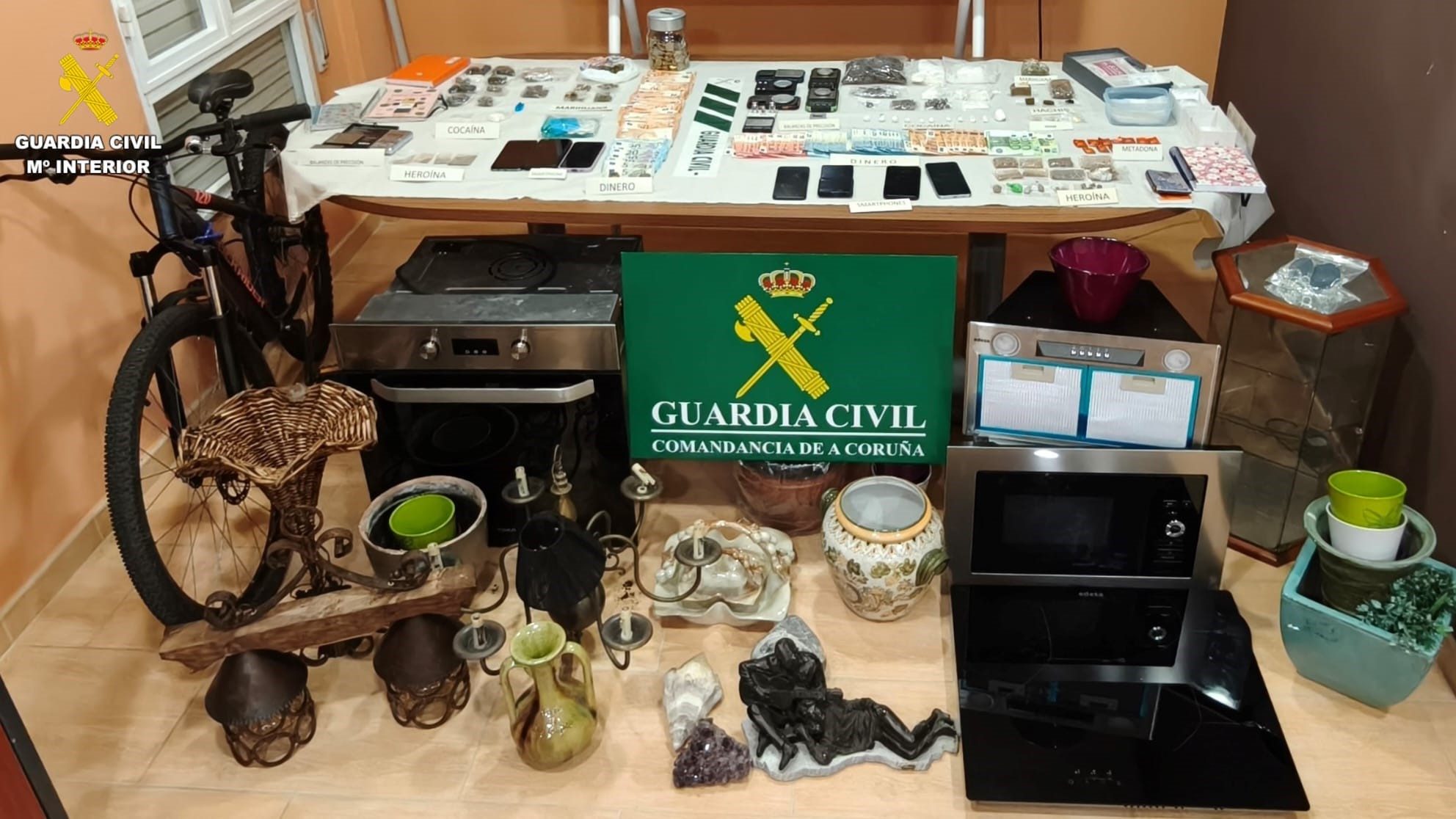 Imaxe cedida pola Garda Civil