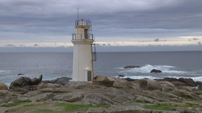 Imaxes de Fisterra da cámara web da TVG