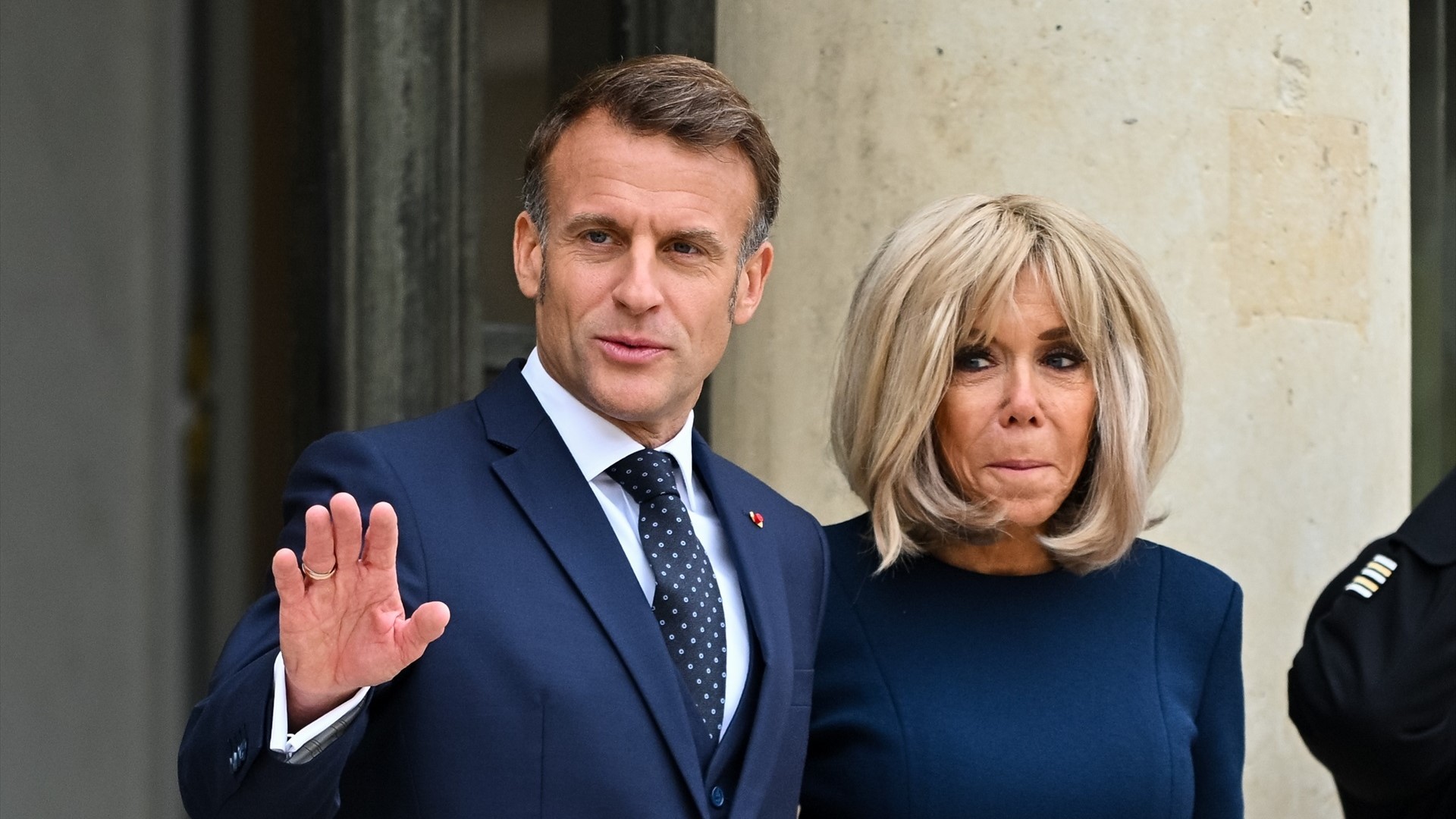 Imaxe de arquivo de Emmanuel Macron e Brigitte Macron (EUROPAPRESS/Julien Mattia)