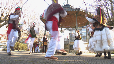 O Rancho de Reis das Cortellas desfilou en Redondela