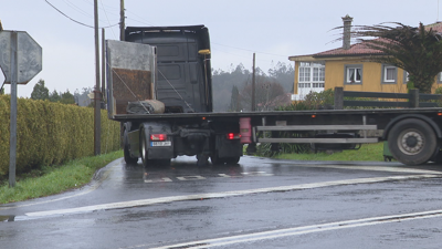 Imaxe do acceso perigoso de San Marcos
