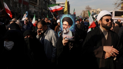 Manifetación progobernamental en Teherán (Stringer/WANA via REUTERS)