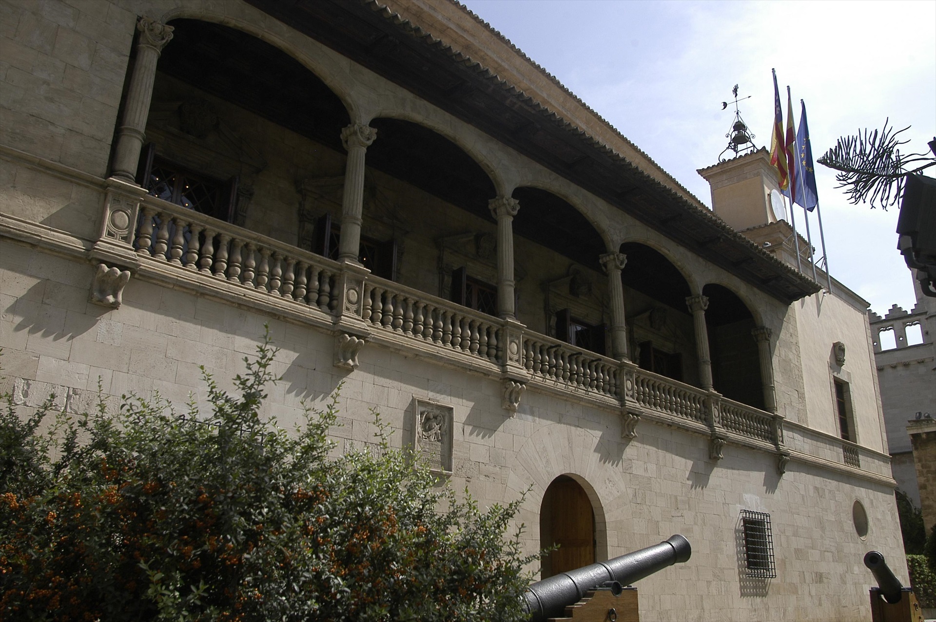 O Consulado do Mar é a sede do Goberno das Baleares. Europa Press.