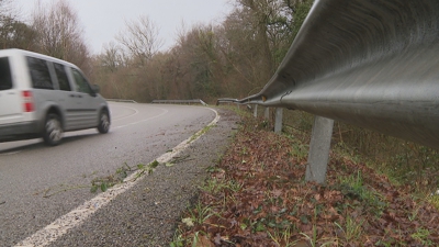 A saída de vía produciuse  no quilómetro 40 da estrada LU-633