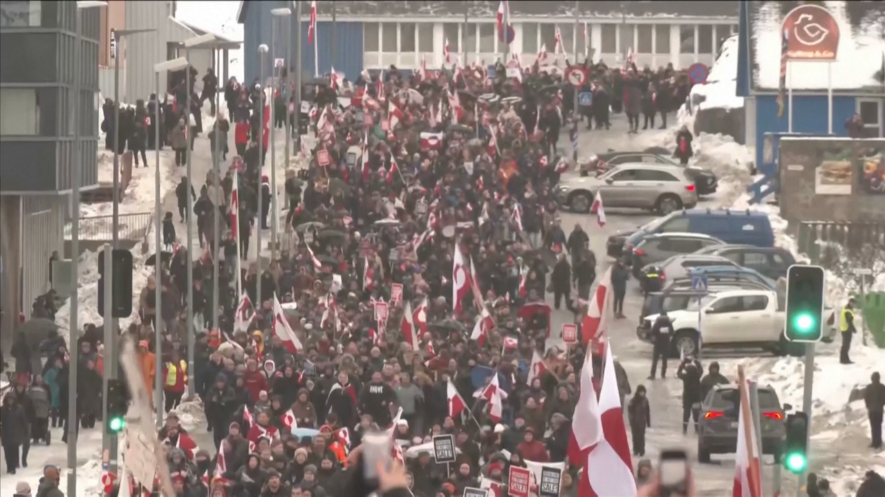 Protestas en Dinamarca (Ritzau Scanpix/Emil Helms/via REUTERS)