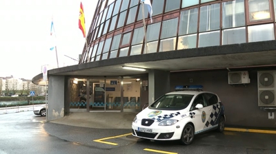 Sede da Policía Local de Pontevedra nunha imaxe de arquivo