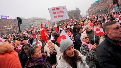 Protestas en Dinamarca (Ritzau Scanpix/Emil Helms/via REUTERS)