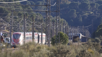 Lugar do sinistro, cerca de Adamuz (EFE/Jorge Zapata)