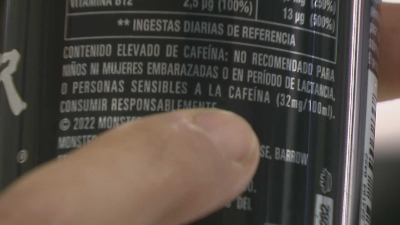 As bebidas enerxéticas teñen ingredientes con contraindicacións para algúns consumidores