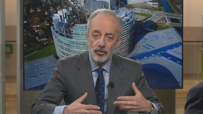 O eurodeputado do PP, Francisco Millán Mon, nunha entrevista este mércores no 'Bos días' da TVG