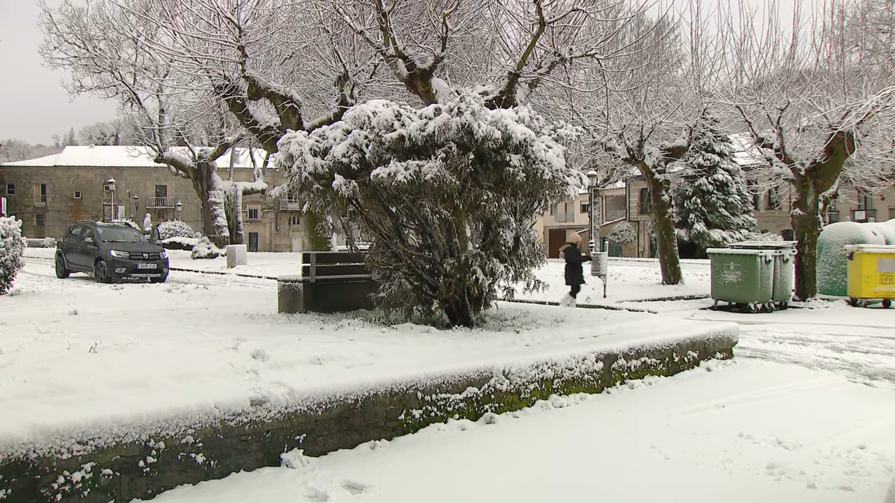 Neve en Montederramo (TVG)