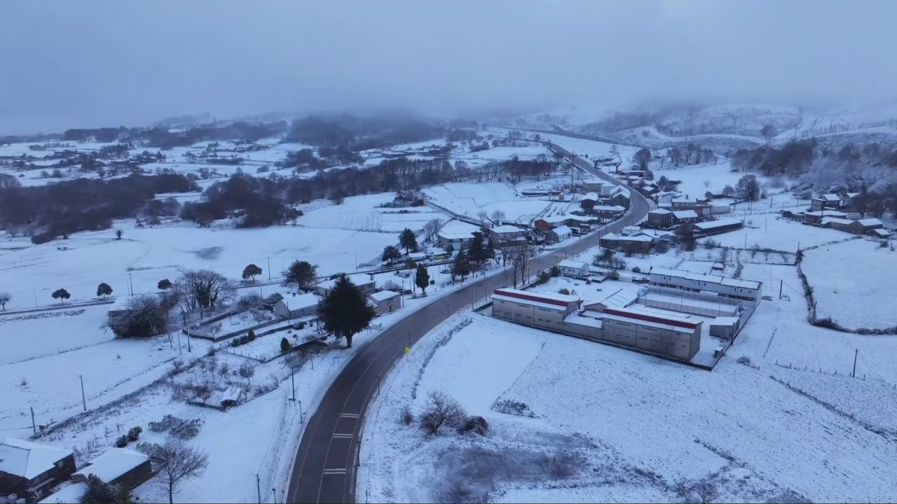 Neve na comarca do Deza