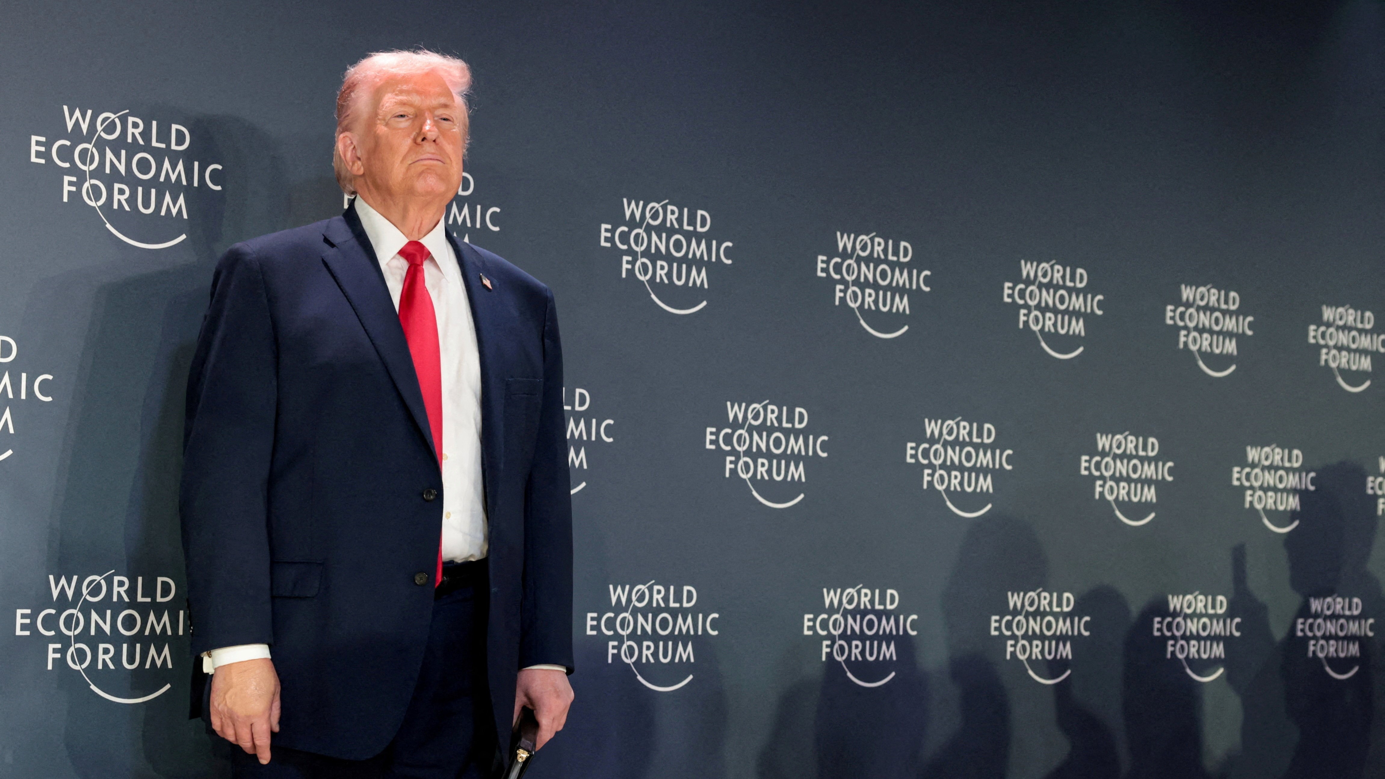 Trump en Davos a pasada semana. REUTERS/Jonathan Ernst