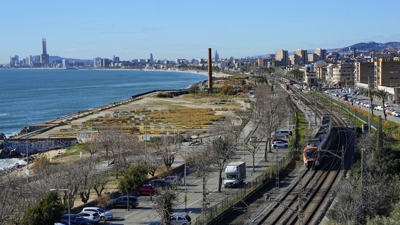 Un tren de Rodalies en Barcelona. EFE/Alejandro García