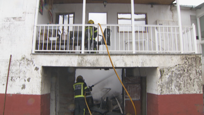 Incendio en Riós dunha vivenda