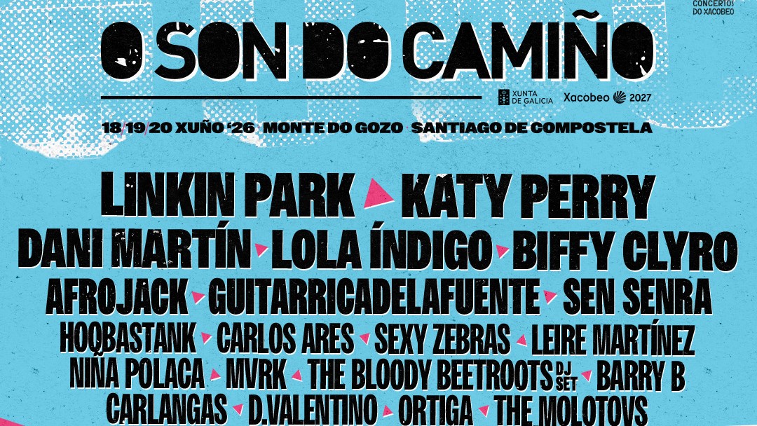 Parte do cartel do Son do Camiño 2026