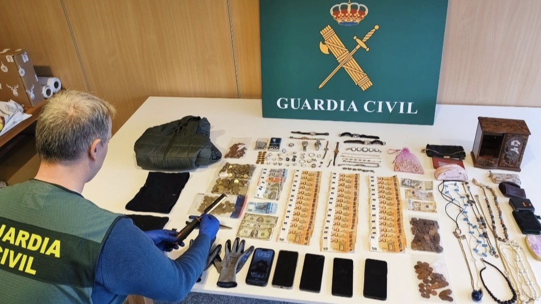 Imaxe cedida pola Garda Civil